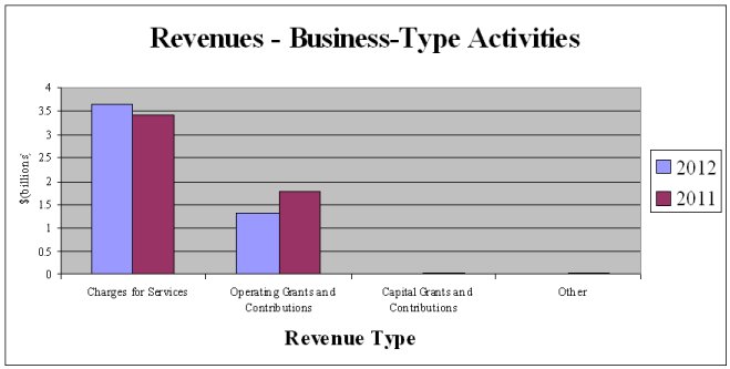 Revenues Business Type Activities
